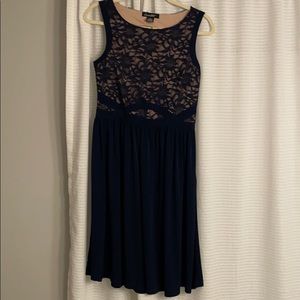 Formal Navy Blue Dress